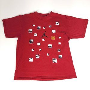 Nike Air Jordan 21 Red T-Shirt‎
